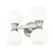 Z-Lite Artemis Vanity, 4-Light, 6.5 In.W x 13 In.L x 10.75 In.H, Brushed Nickel/Matte Opal 494-4V-BN - alternate 6